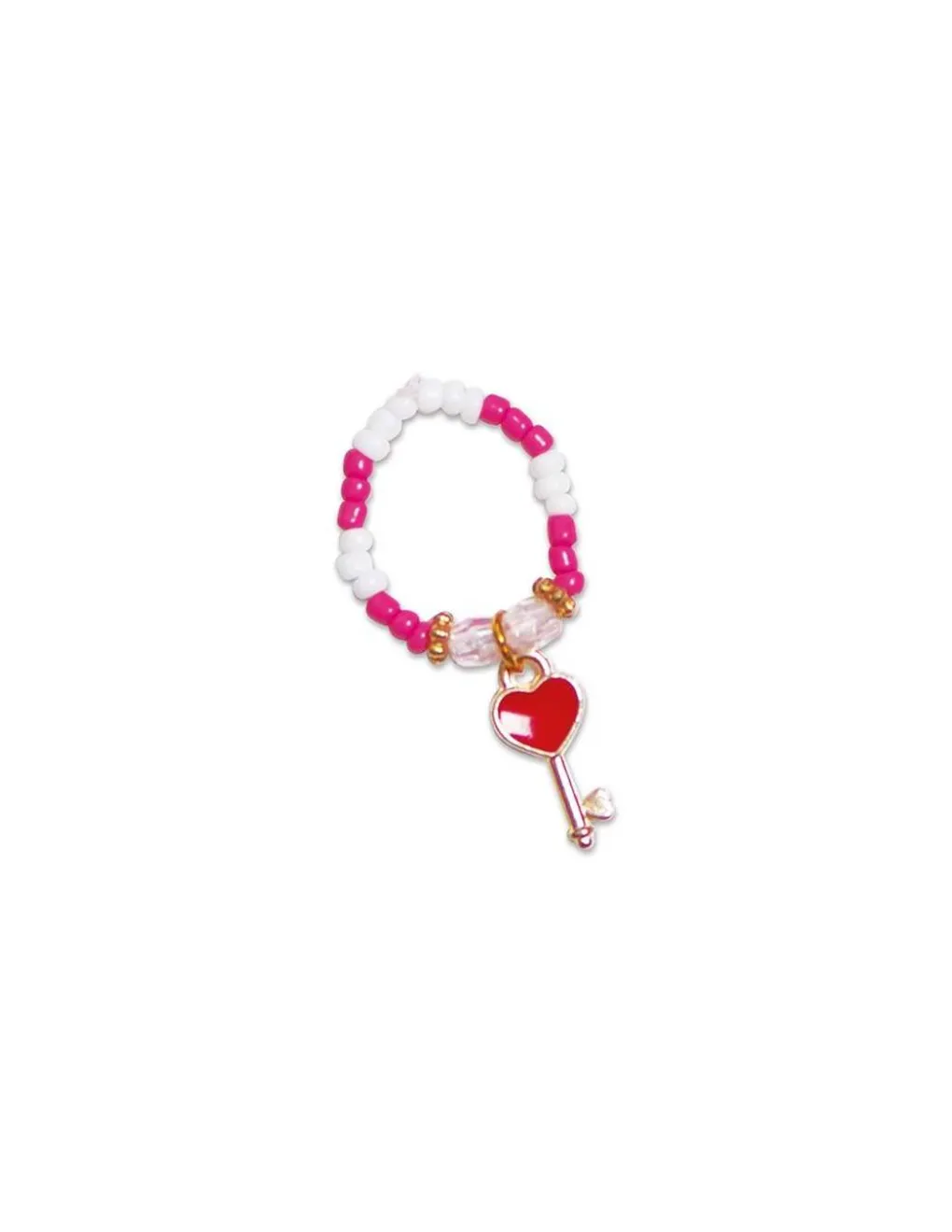 Janod 10 bagues en perles Lovely à créer - Les Ateliers Bijoux - New
