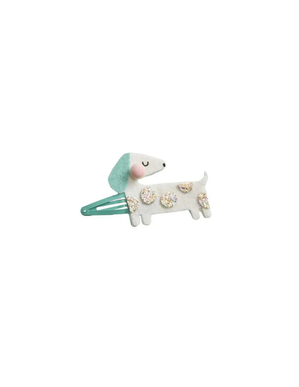 Janod 6 barrettes pailletées à créer Little Pets - Hot