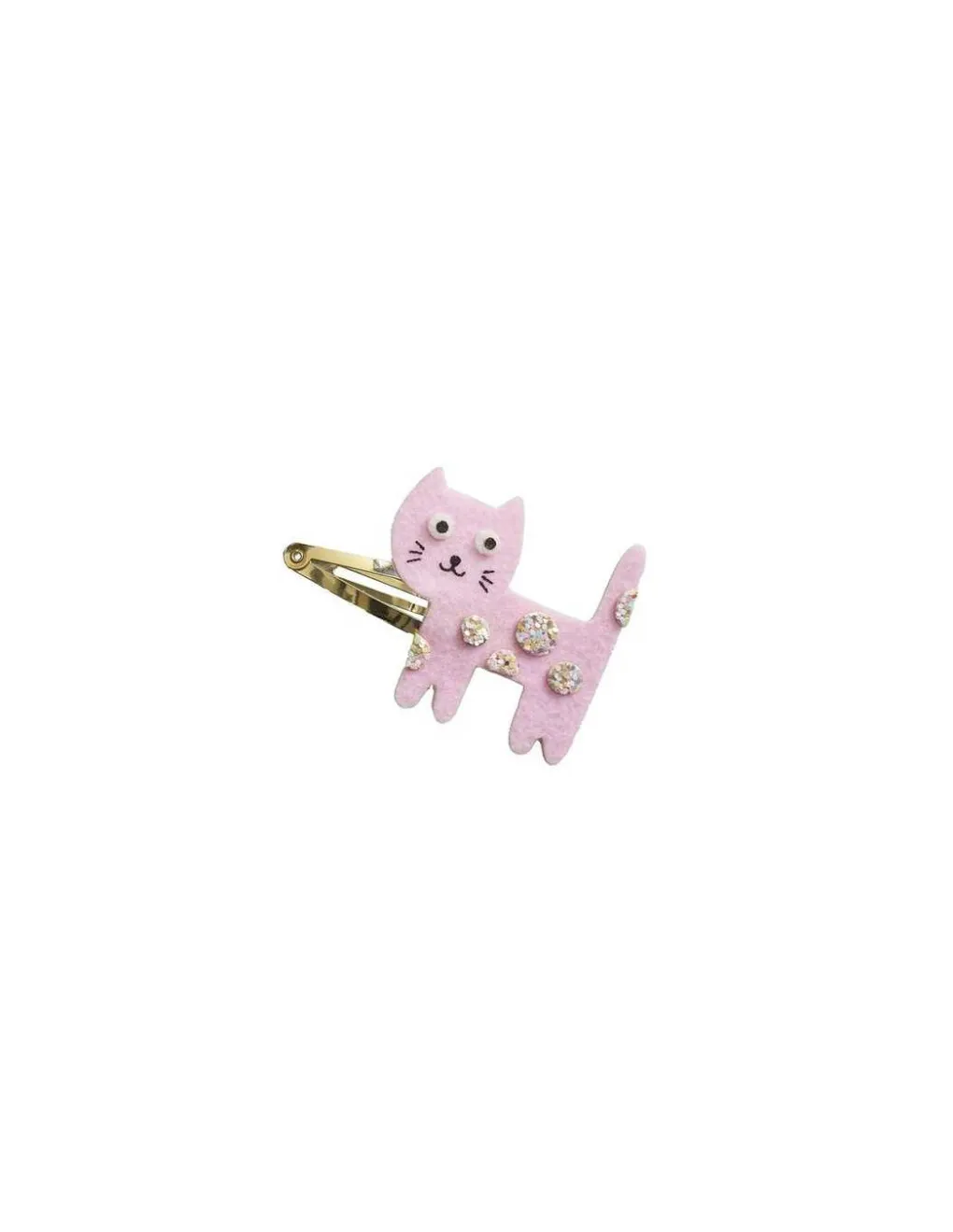 Janod 6 barrettes pailletées à créer Little Pets - Hot