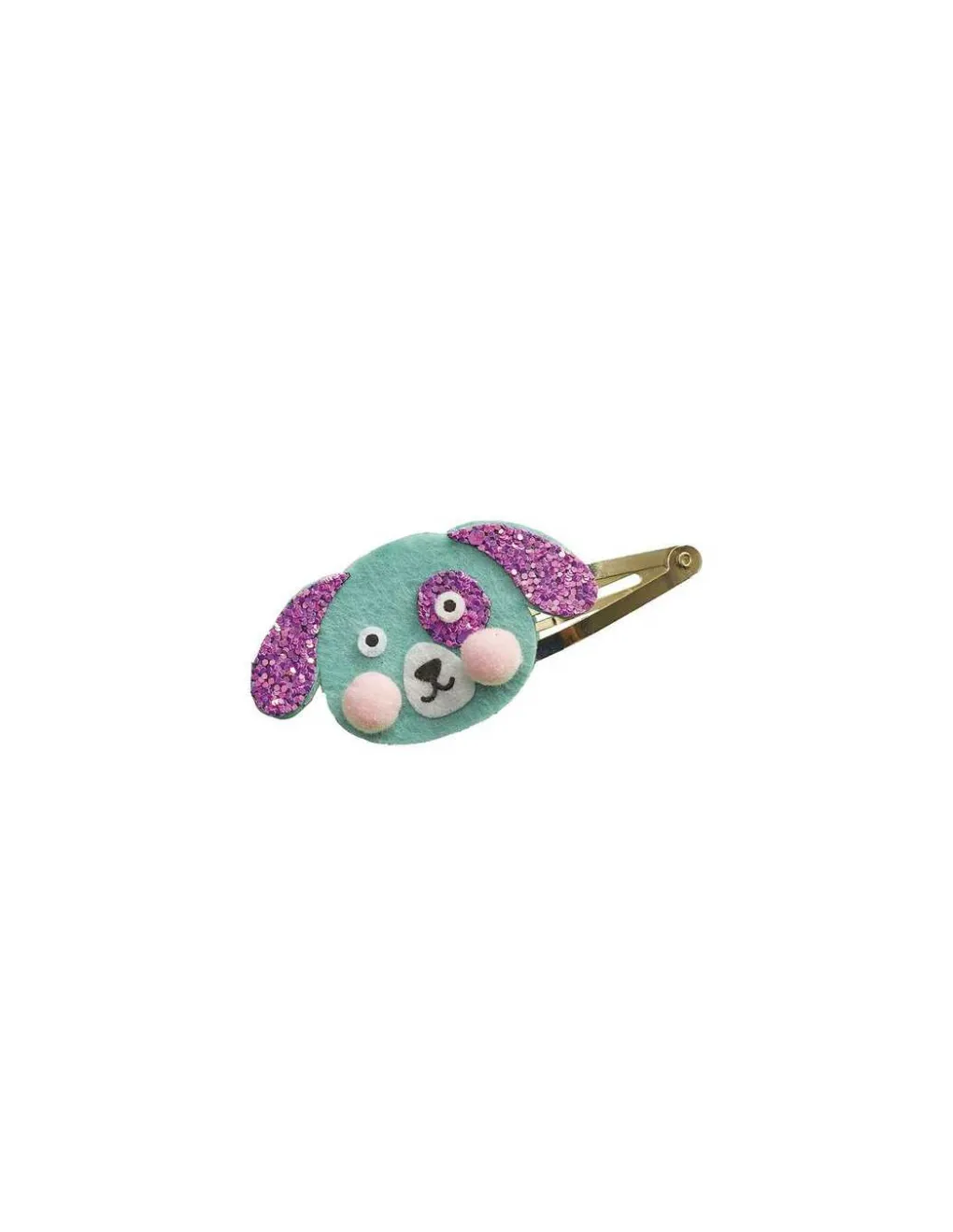 Janod 6 barrettes pailletées à créer Little Pets - Hot