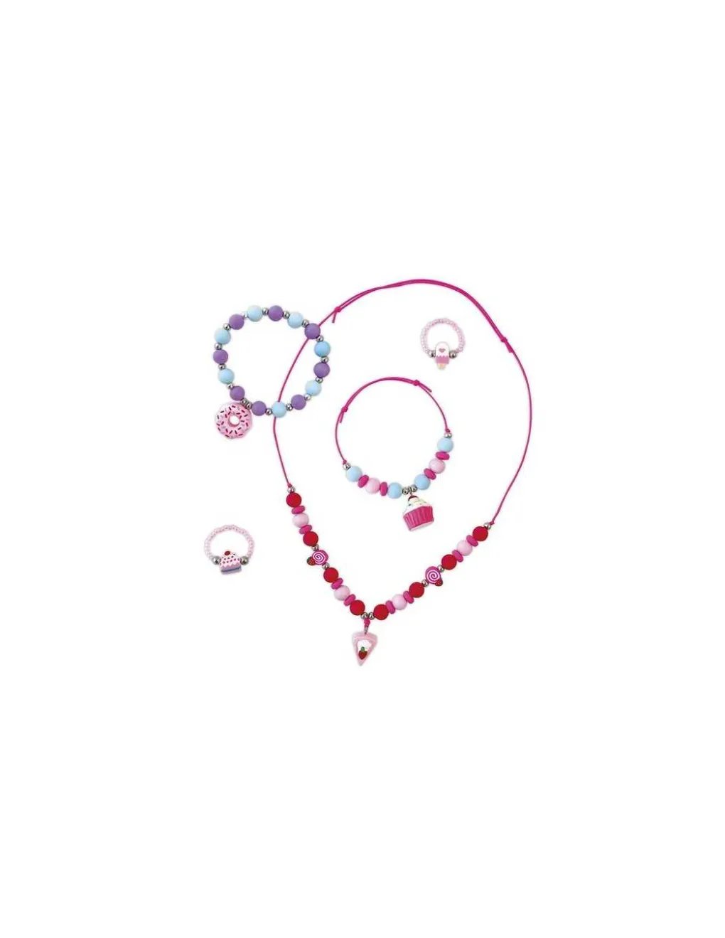 Janod 5 bijoux gourmandises à créer - Les Ateliers Bijoux - Online
