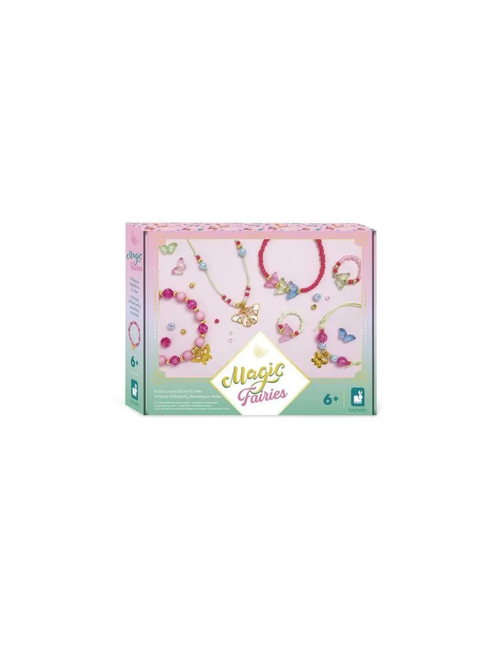 Janod 6 bijoux papillons à créer Magic Fairies - Sale