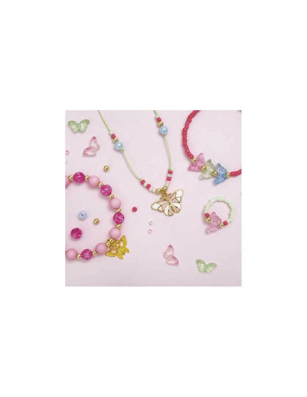 Janod 6 bijoux papillons à créer Magic Fairies - Sale