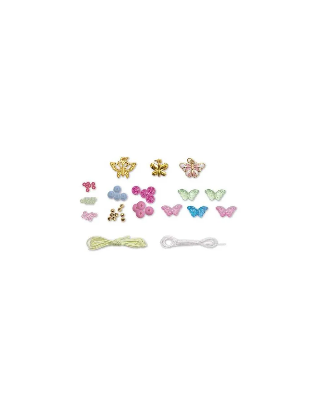 Janod 6 bijoux papillons à créer Magic Fairies - Sale