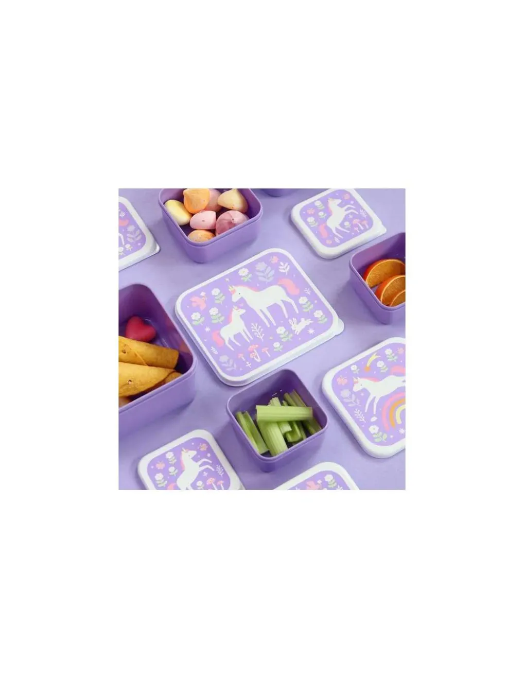 A little lovely company 4 boites à goûter Licorne - Online
