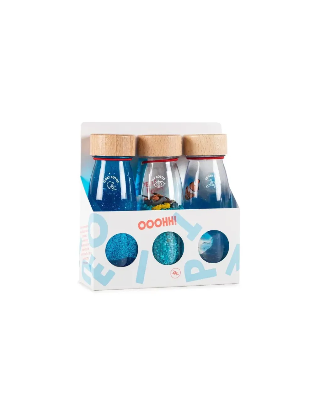 Petit Boum 3 bouteilles sensorielles sérénité - New