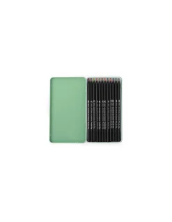 Moulin Roty 12 crayons de couleur multicolores Tout autour du monde - Sale