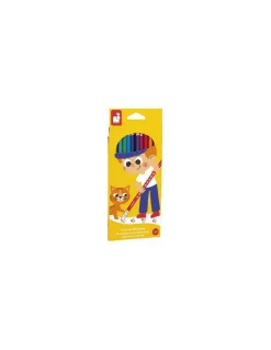 Janod 12 crayons effaçables - Sale