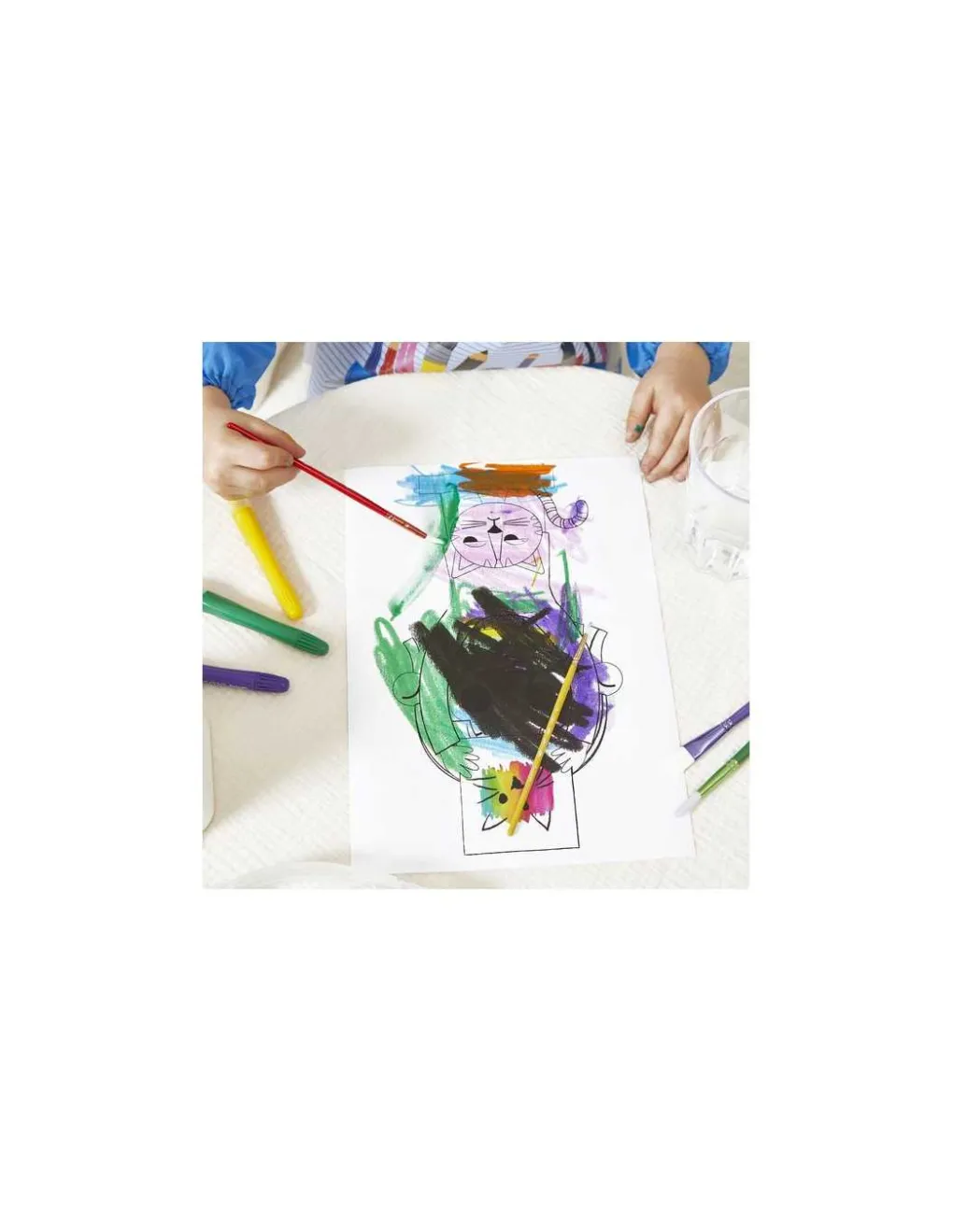 Janod 10 crayons gel - Discount