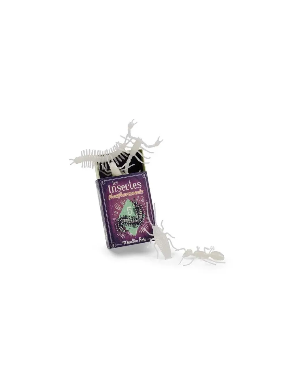 Moulin Roty 5 insectes phosphorescents - Online