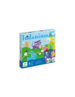 Djeco 3 jeux pour les petits Ludanimo - Outlet