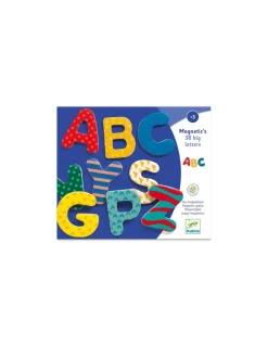 Djeco 38 lettres magnétiques - Outlet