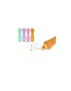 Djeco 4 Marqueurs gros pois Pearly - Discount