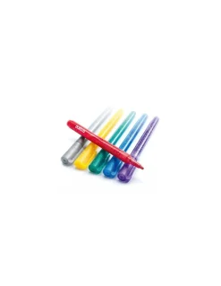 Djeco 6 marqueurs pailletés - Sale