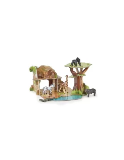Papo 6 mini figurines vie sauvage avec éléphant - Sale