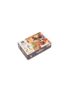 Moulin Roty 4 mini puzzles Une belle journée Les Minouchkas - Discount