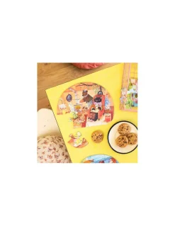 Moulin Roty 4 mini puzzles Une belle journée Les Minouchkas - Discount