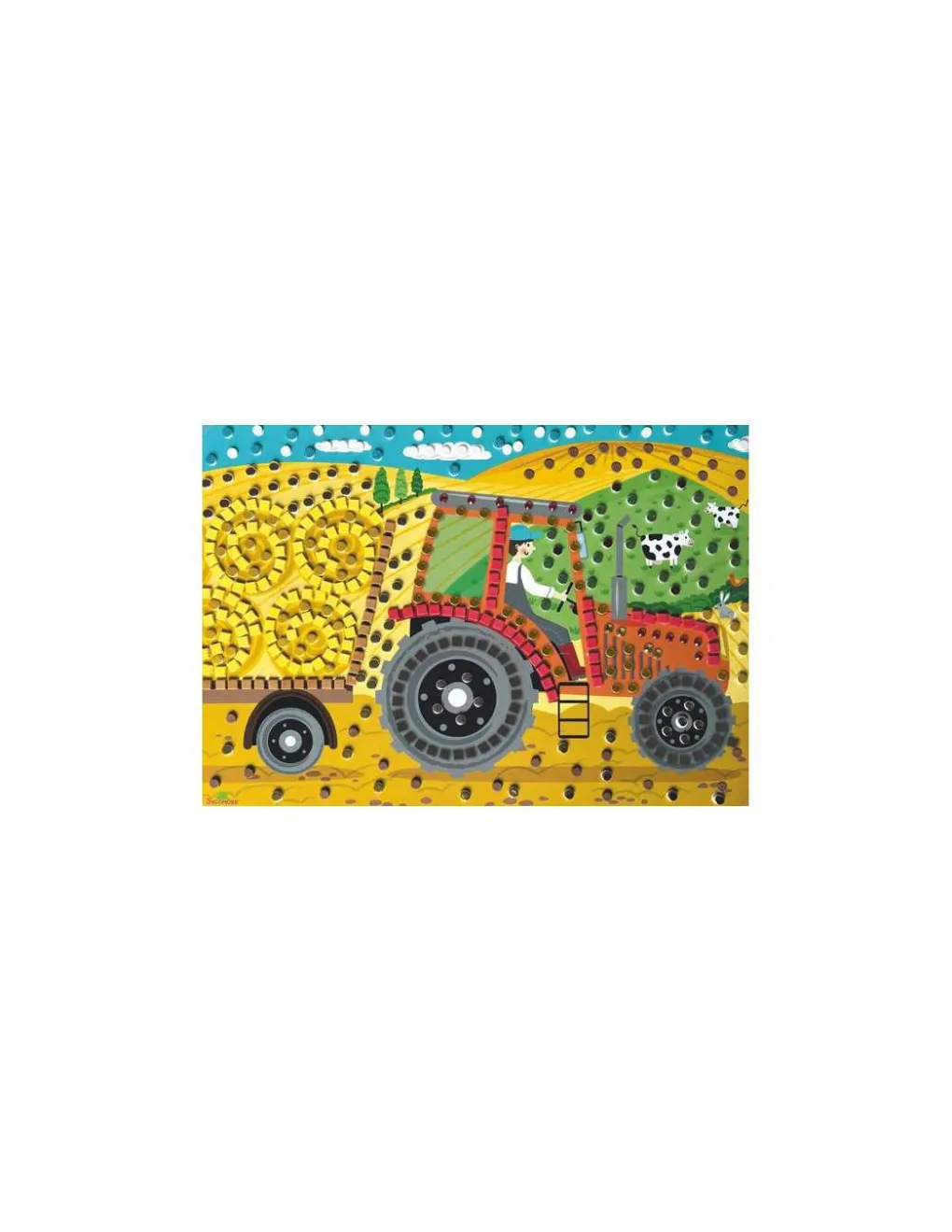Sycomore 5 mosaïques la vie à la ferme - Outlet