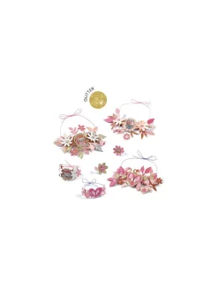 Djeco 4 parures de bijoux à créer Doux médaillons - Do it Yourself Best