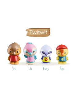 Klorofil 4 personnages famille oiseau Twitwit Sale