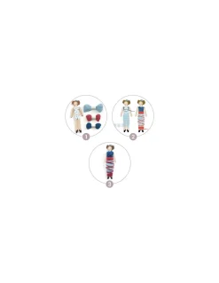 Djeco 5 poupées chasse-tracas sweet night - Do it Yourself
