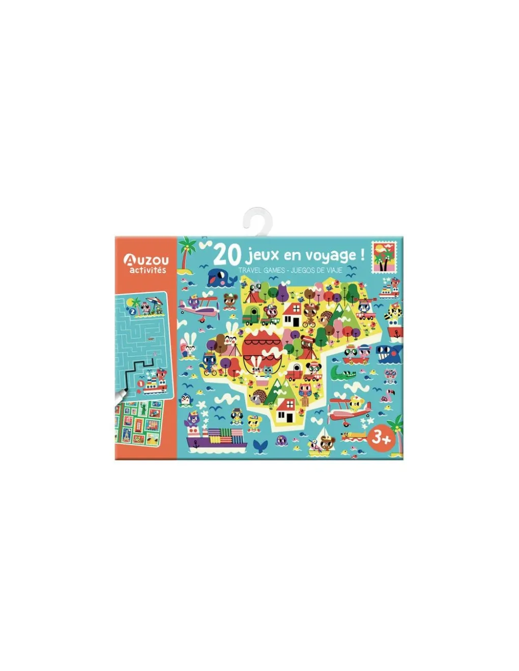 Auzou 20 P'tits jeux En voyage - Best