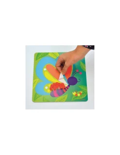 Sycomore 3 tableaux pompons papillons - Clearance