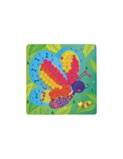 Sycomore 3 tableaux pompons papillons - Clearance