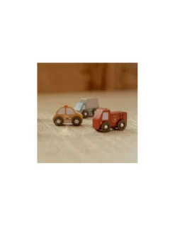 Little Dutch 9 véhicules en bois - Discount