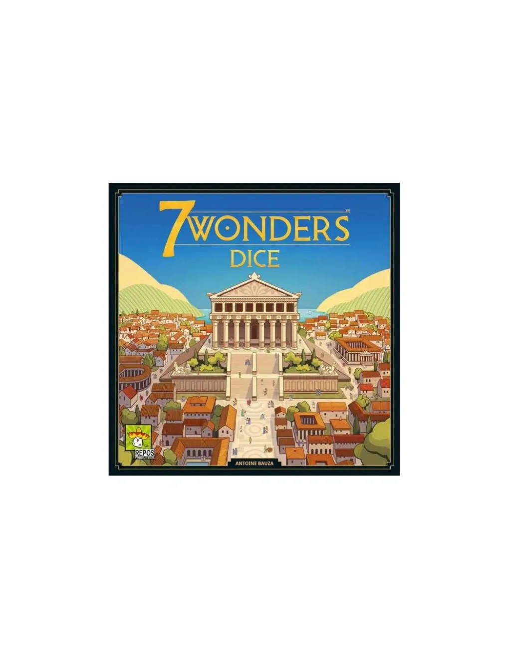 Asmodee 7 wonders Dice Hot