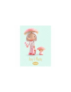 Djeco Amy et Mushy - Figurines Tinyly - Clearance