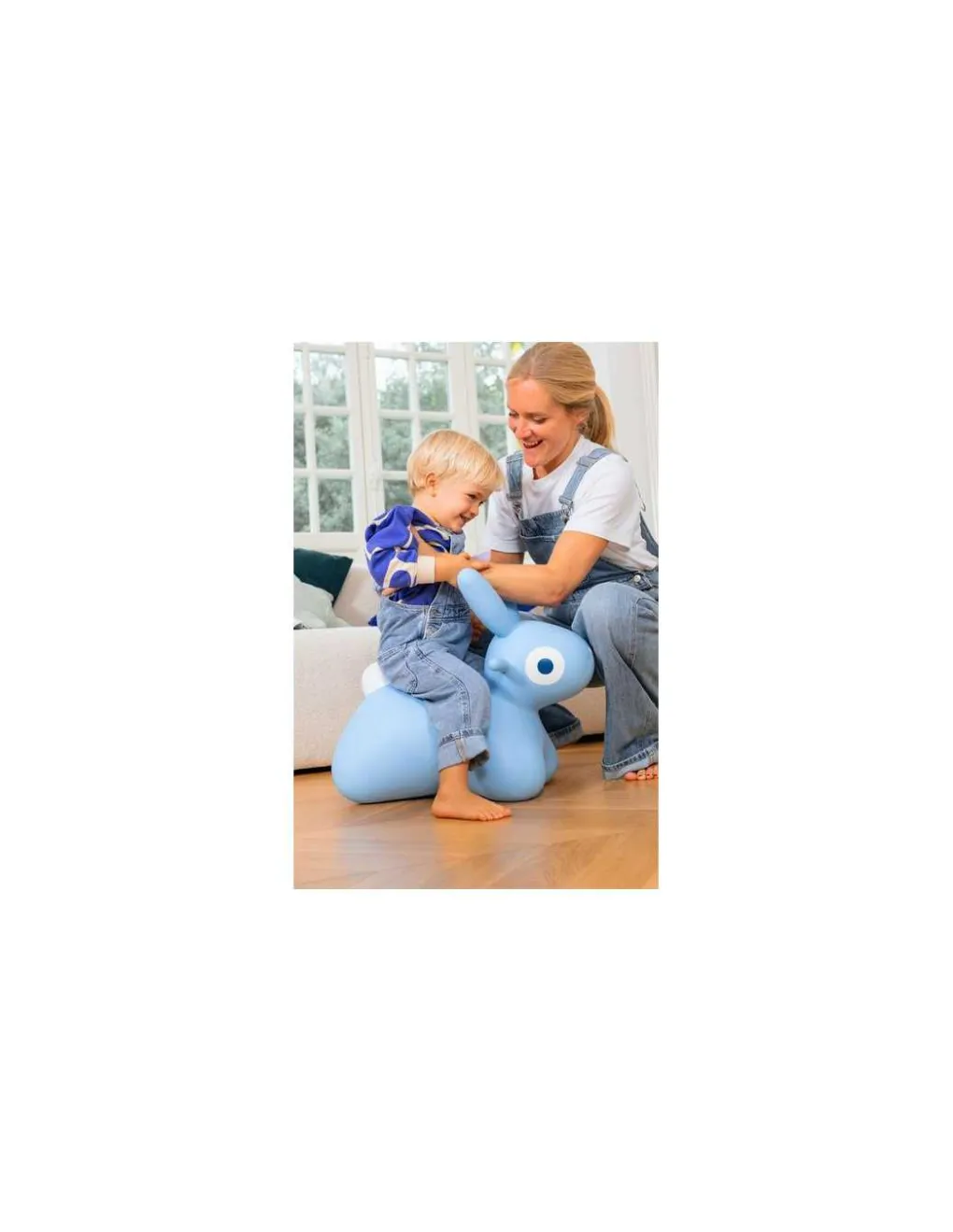 Quut Animal sauteur lapin Hoppi bleu - Hot