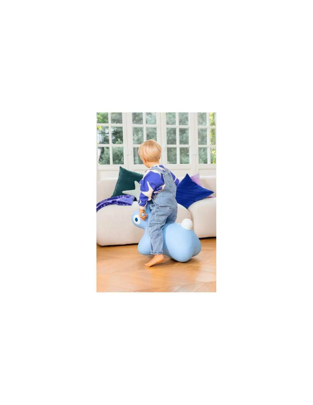 Quut Animal sauteur lapin Hoppi bleu - Hot