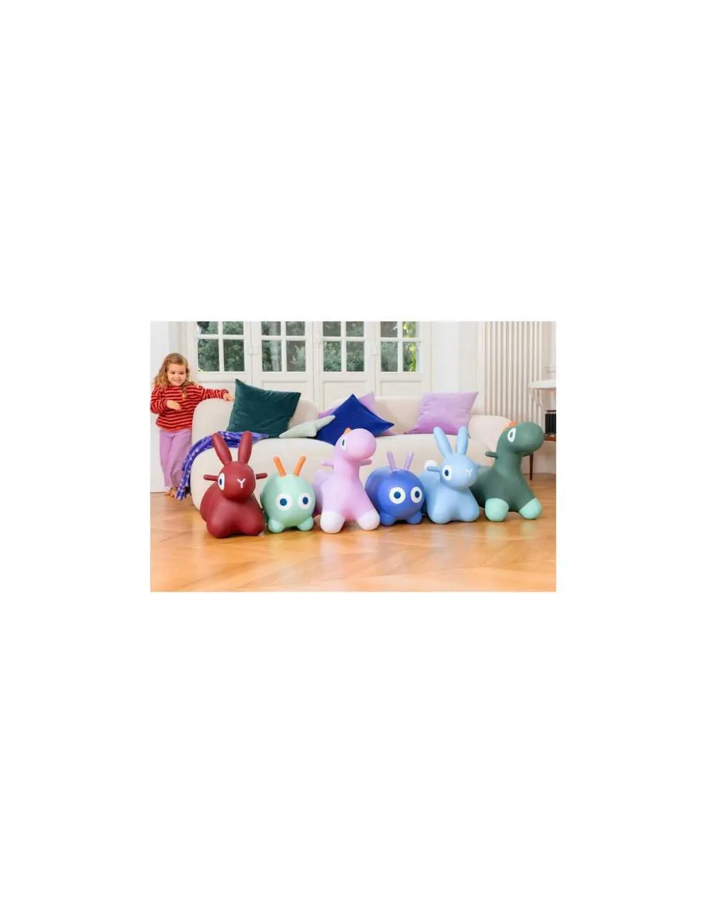 Quut Animal sauteur lapin Hoppi bordeaux - Clearance