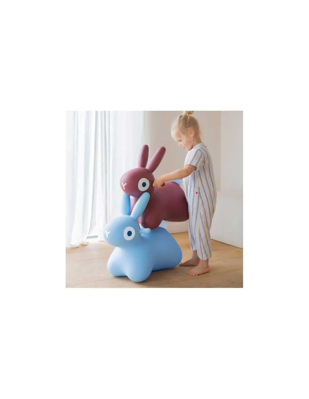 Quut Animal sauteur lapin Hoppi bordeaux - Clearance