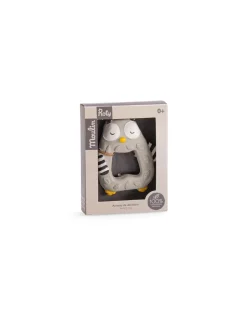 Moulin Roty Anneau de dentition caoutchouc Hibou Les moustaches - Sale