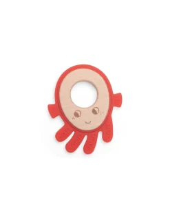 Moulin Roty Anneau de dentition poulpe Les Aventures de Paulie - Clearance