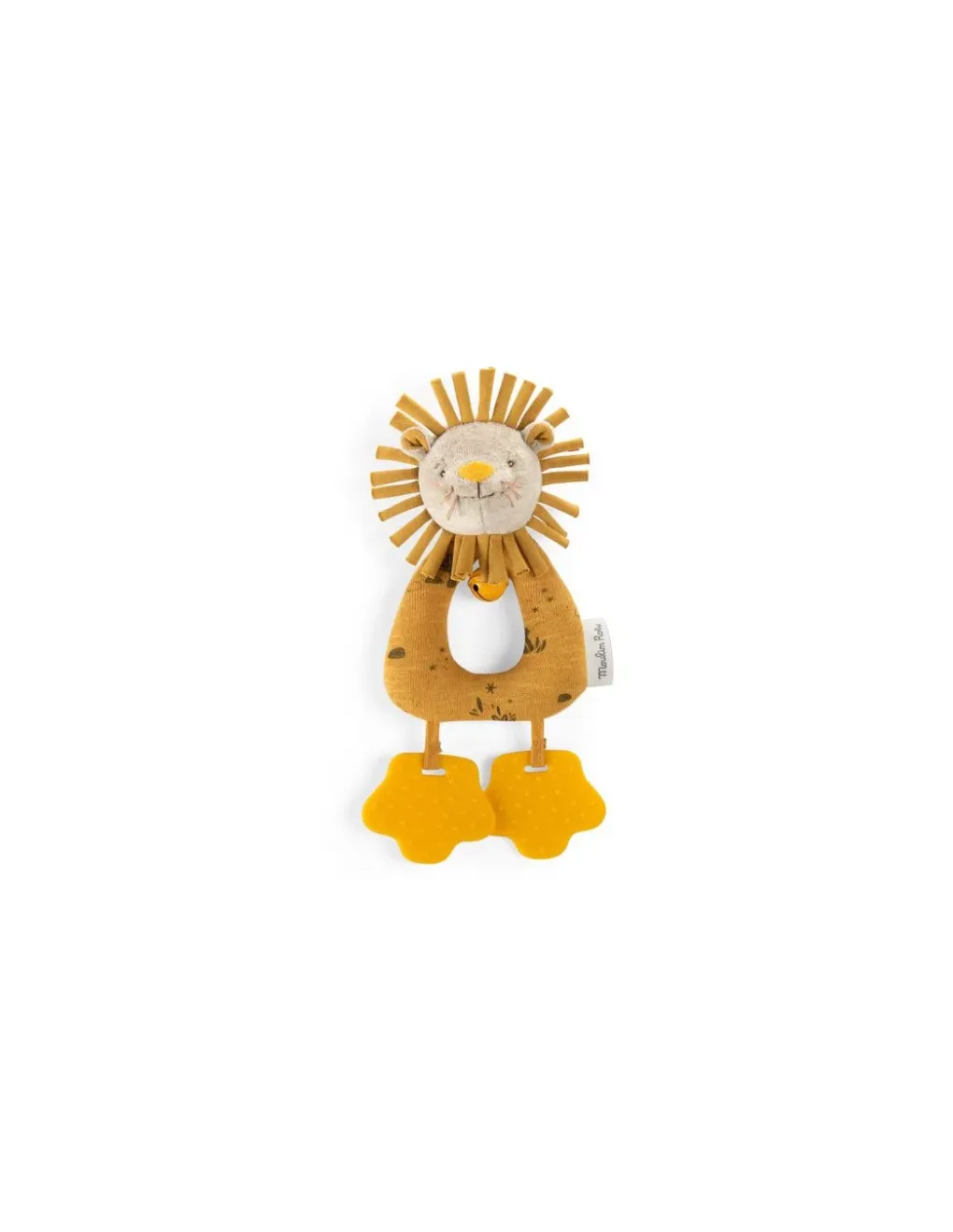 Moulin Roty Anneau hochet lion Sous mon baobab - Hot