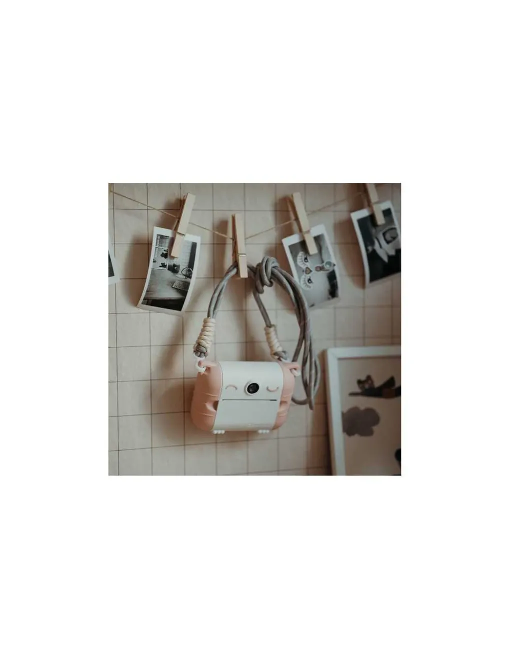 Kidywolf Appareil photo avec imprimante thermique Kidyprint peach -