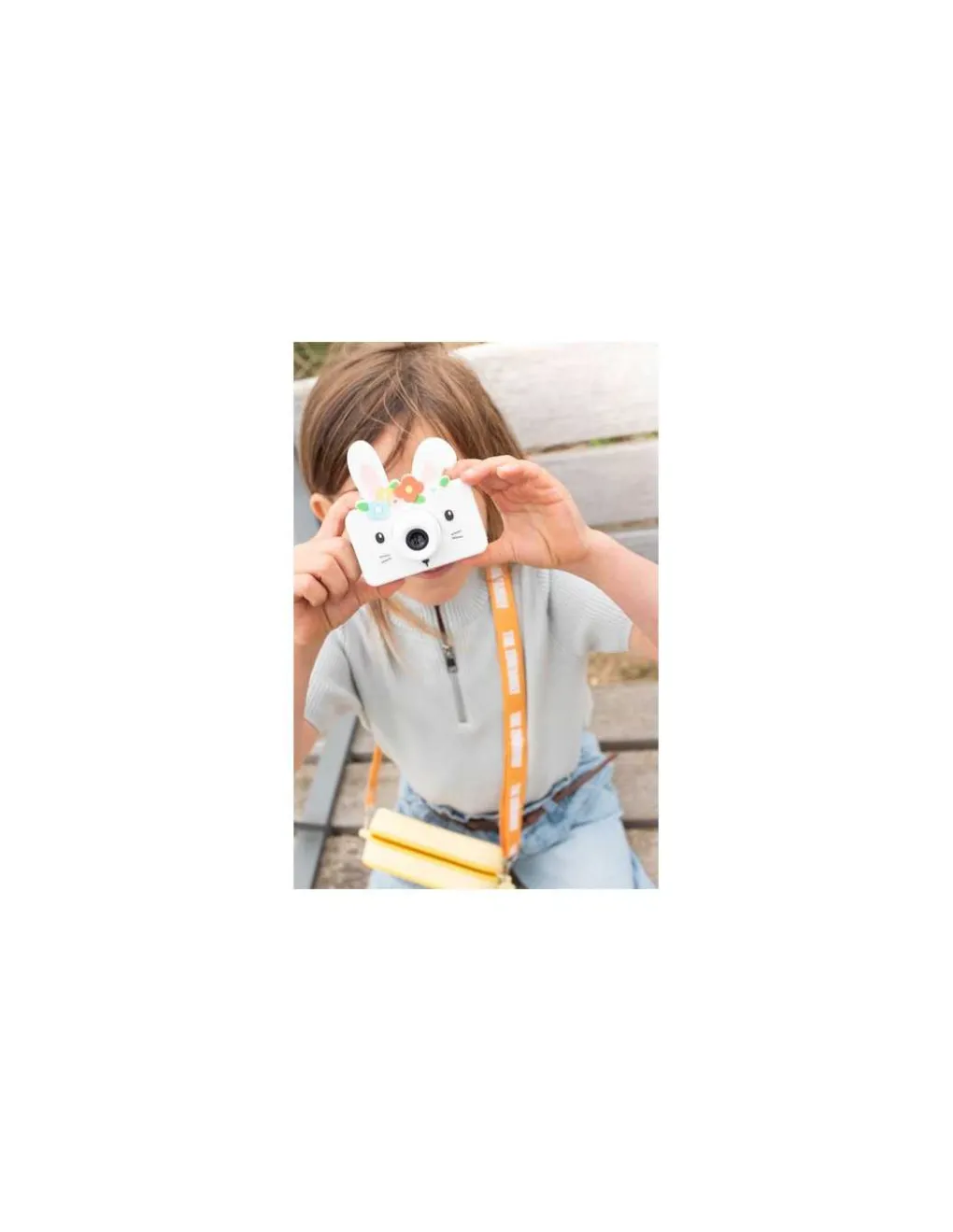 The Zoofamily Appareil photo Lapin fleurs - New