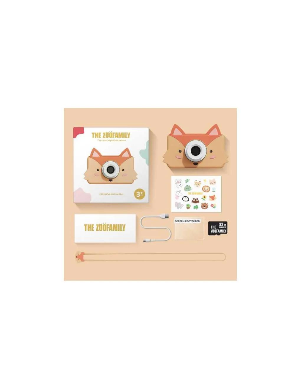 The Zoofamily Appareil photo Renard - Discount