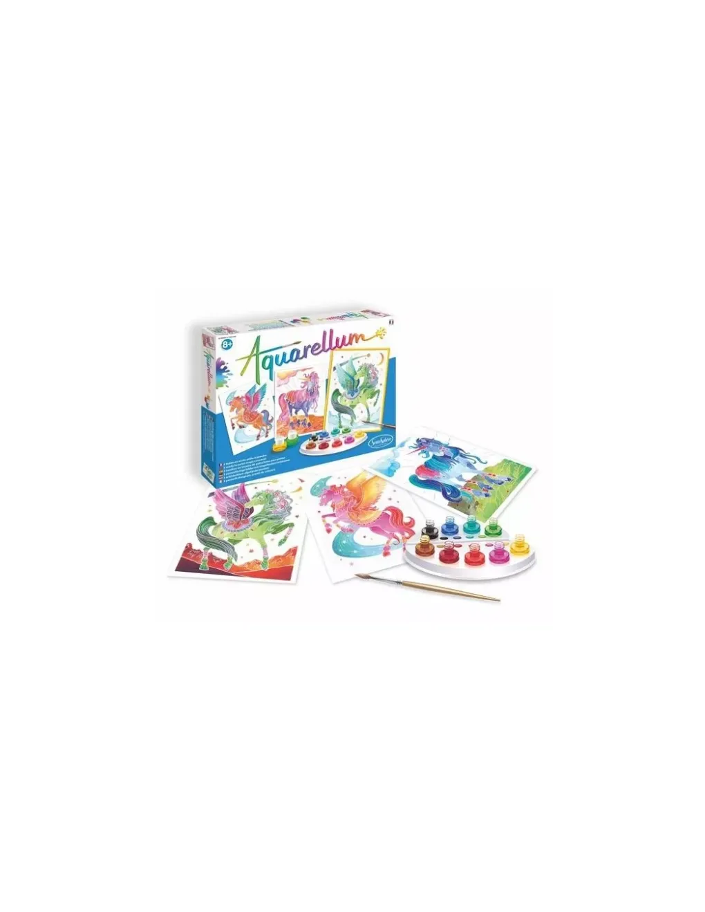 Sentosphere Aquarellum licornes et pégases - Sentosphère Discount