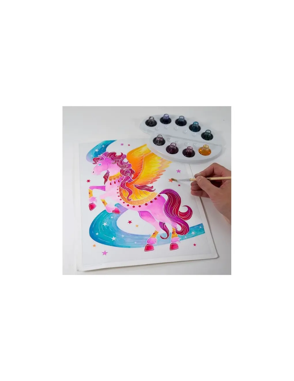 Sentosphere Aquarellum licornes et pégases - Sentosphère Discount