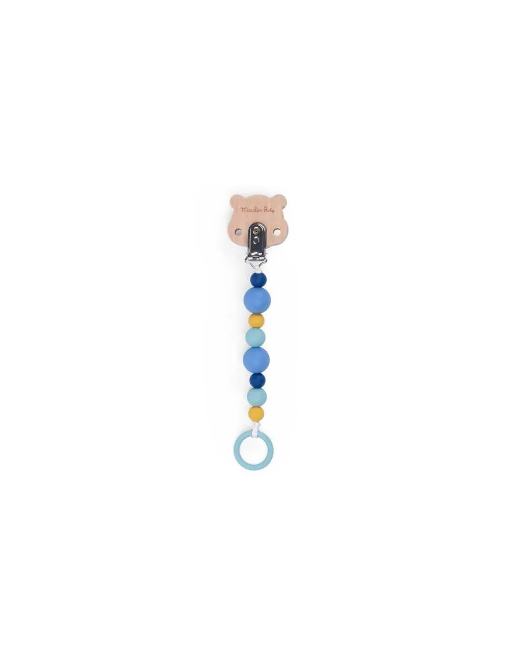 Moulin Roty Attache-tétine hamster Puce & Pilou -