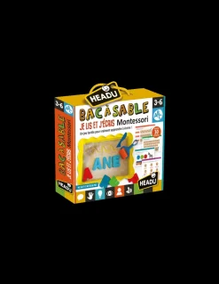 Headu Bac à sable Je lis et j'écris Montessori - Outlet