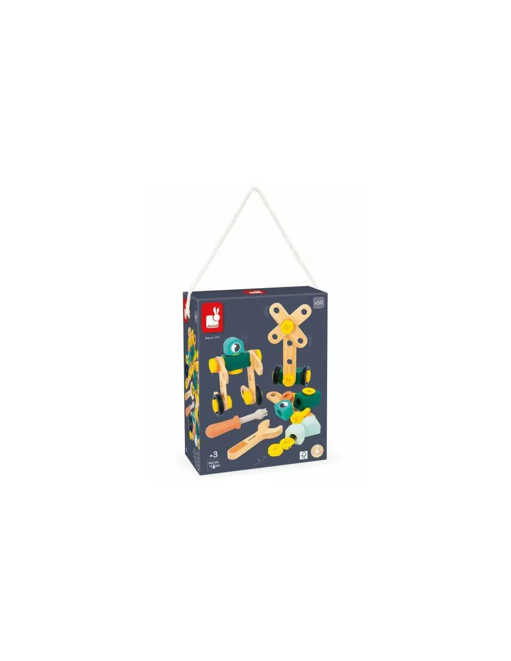 Janod Baril 50 pièces Brico'Kids - Clearance