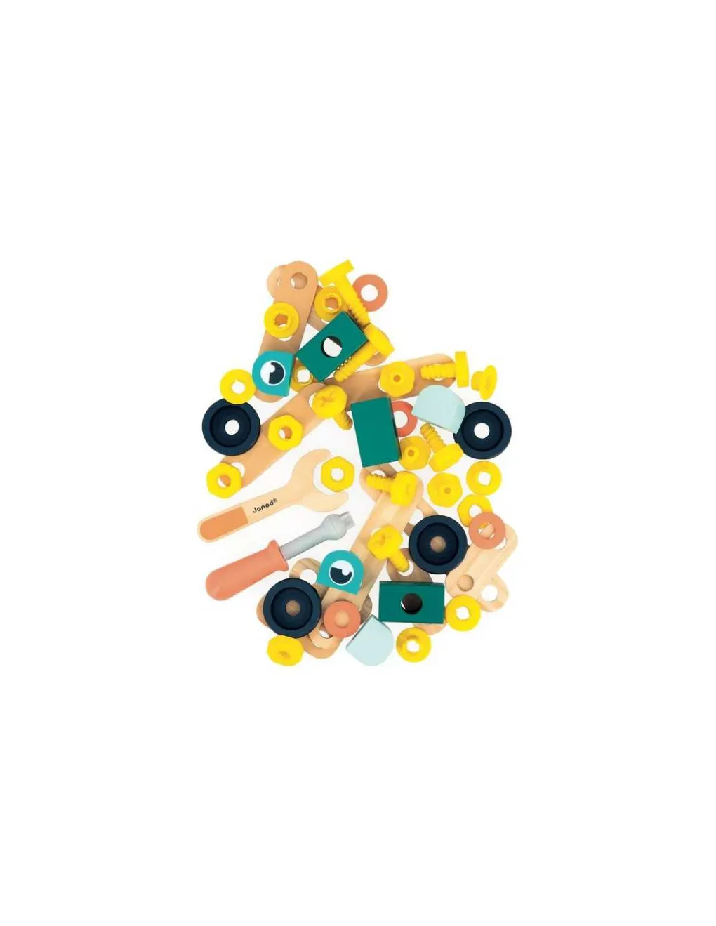 Janod Baril 50 pièces Brico'Kids - Clearance