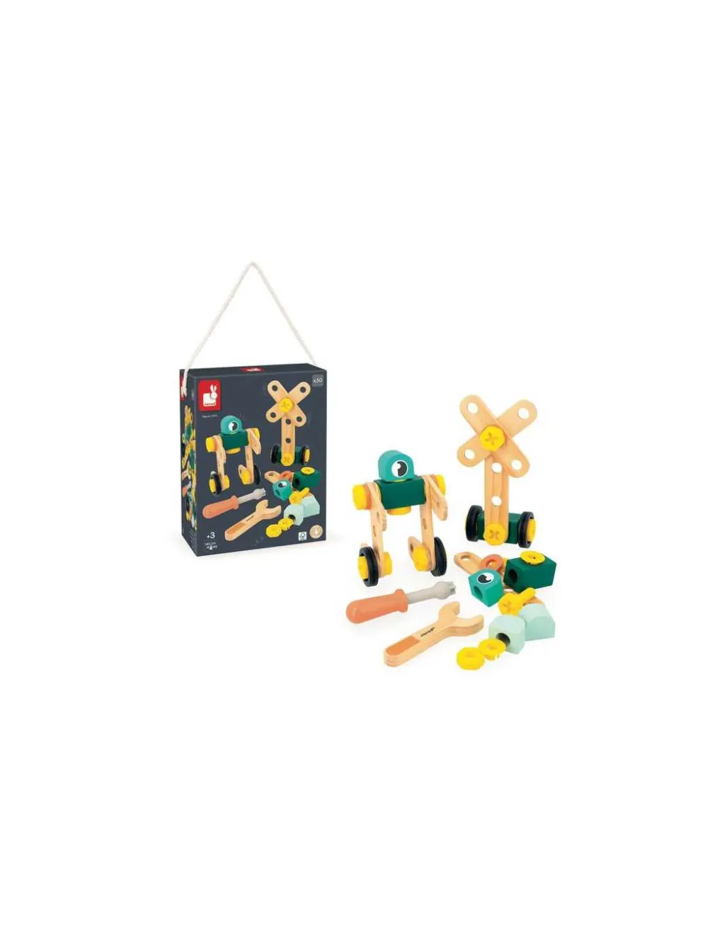 Janod Baril 50 pièces Brico'Kids - Clearance