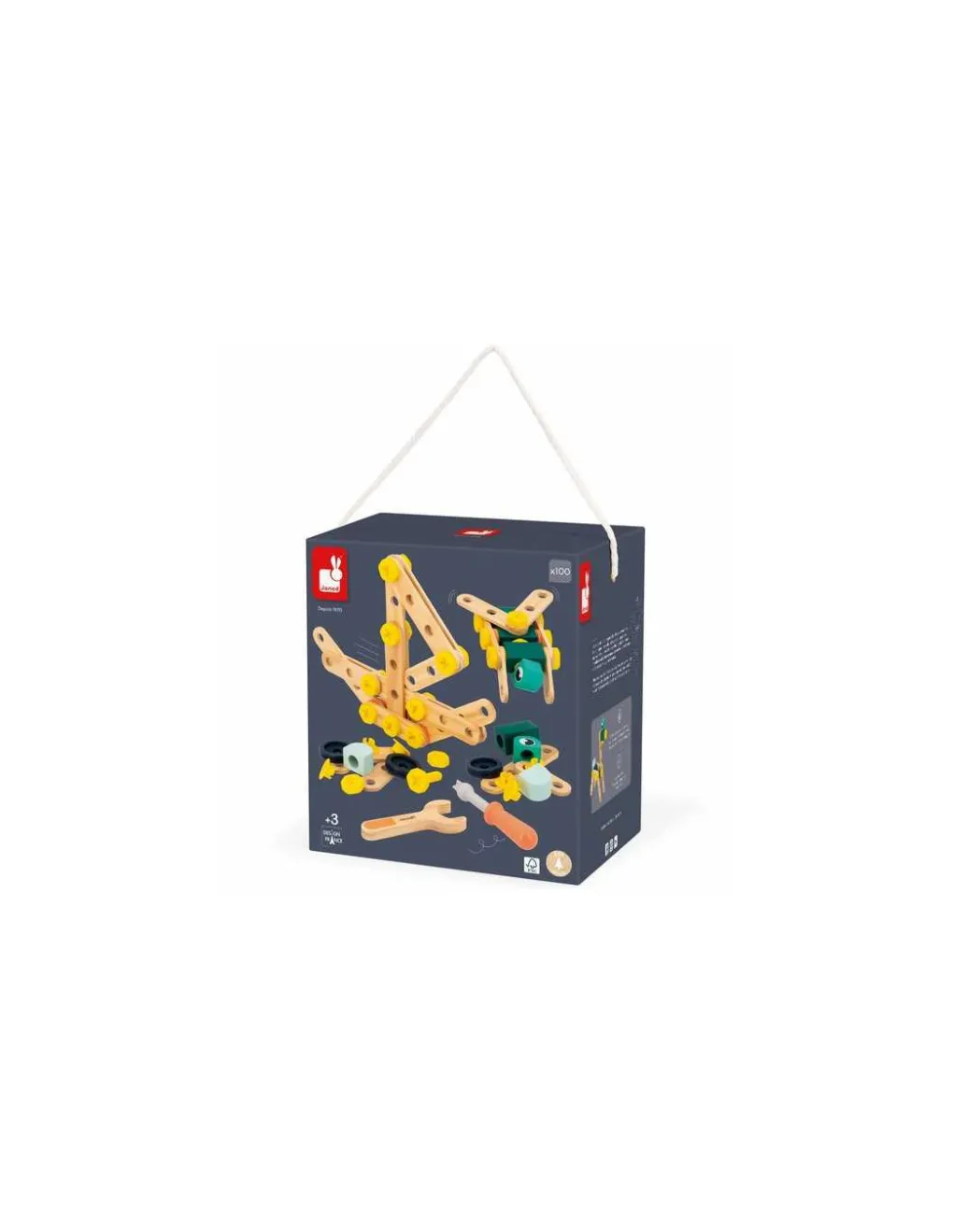 Janod Baril 100 pièces Brico'Kids - Outlet