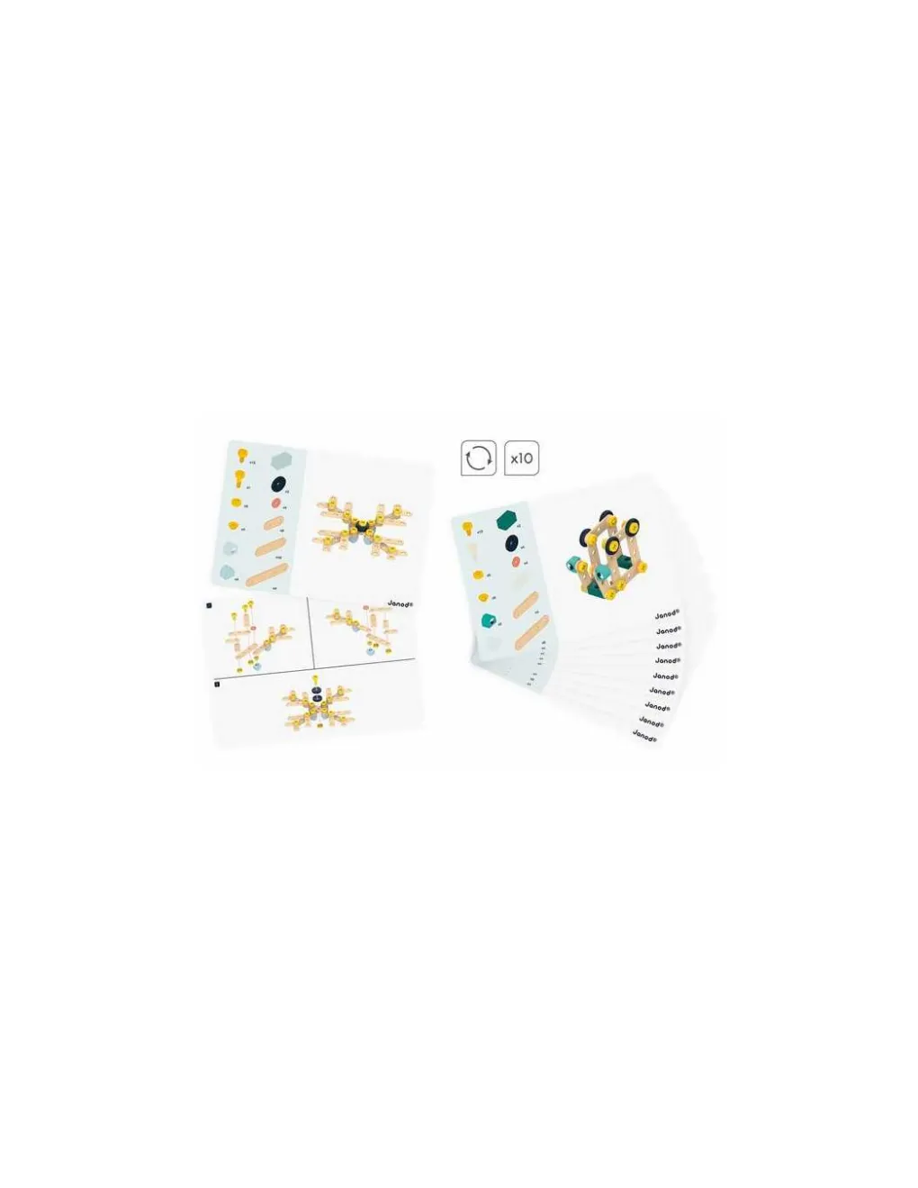 Janod Baril 100 pièces Brico'Kids - Outlet